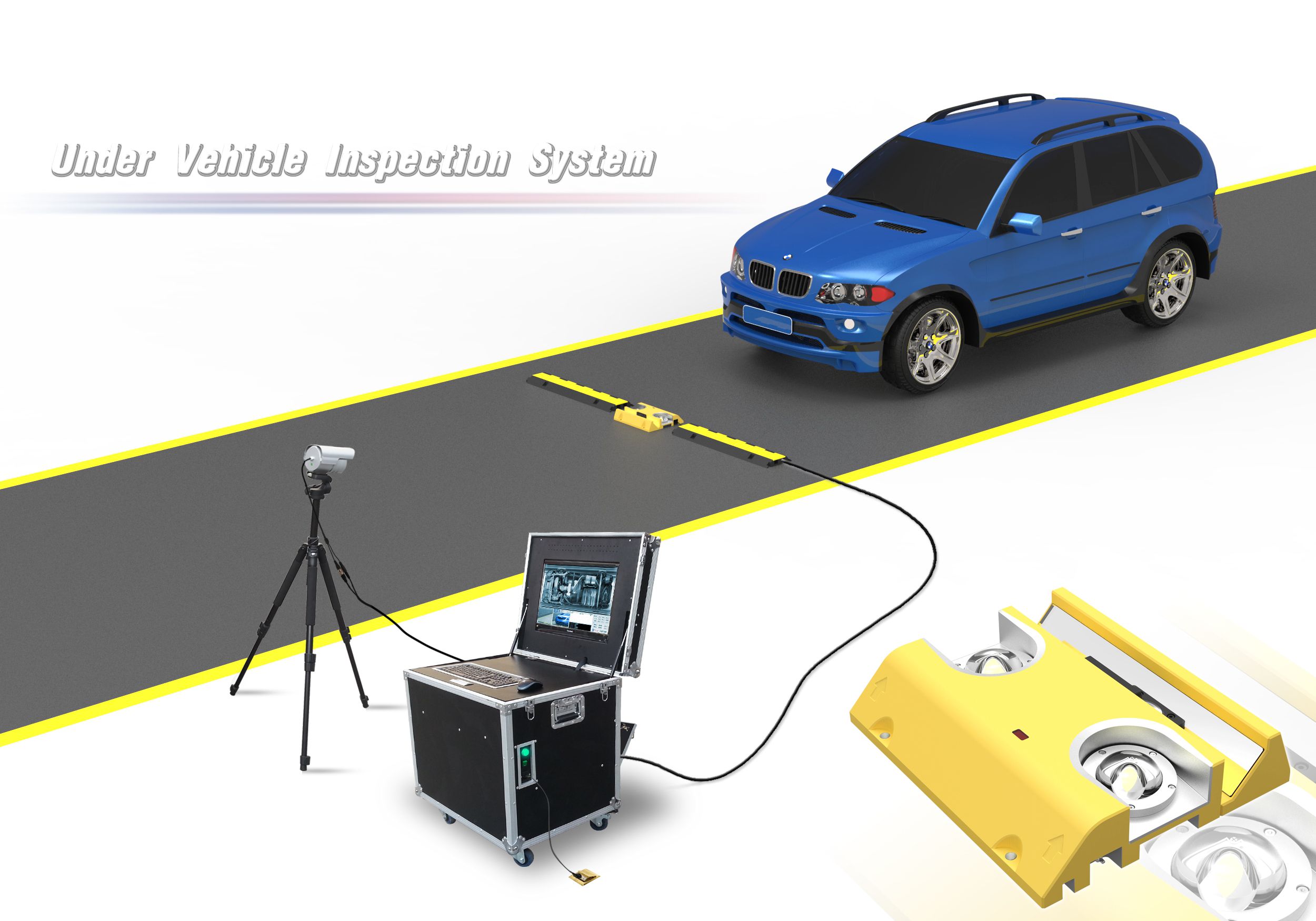 CSD-MCSS-II移動式車輛底盤安全檢查系統